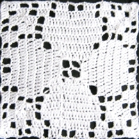 unikatissima Filet Crochet in Rounds